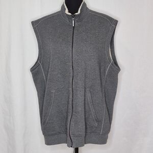 Tommy Bahama Sherpa Lined Knit Vest - Size XL